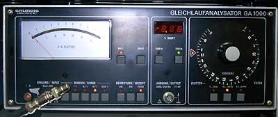 Grundig Gleichlaufanalysator GA1000