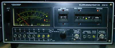Grundig Klirranalysator KM6