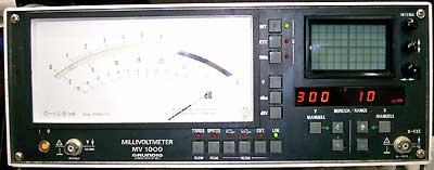 Grundig Millivoltmeter MV1000